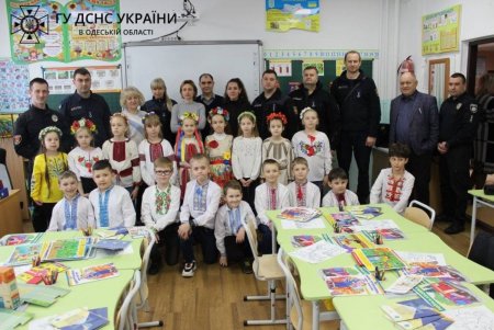 Класс безопасности для учащихся открылся в Одесском лицее №73 (фото)