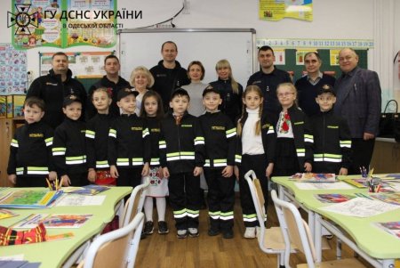 Класс безопасности для учащихся открылся в Одесском лицее №73 (фото)