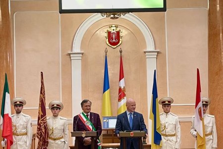 Мэры Одессы и Венеции подписали Меморандум по сохранению и развитию культурного наследия (фото)