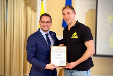 В Одессе наградили спортсменов баскетбольных команд за победы в Чемпионатах Украины (фото, видео)   