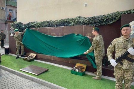 В Одессе открыли монумент «Стена Героев» с именами погибших пограничников, защищавших нашу страну (фото)