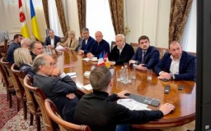 Одессу посетила французская делегация (фото, видео)