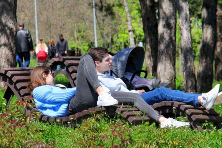Зелень на месте трущоб: фотопрогулка по весеннему парку Победы (фоторепортаж) 