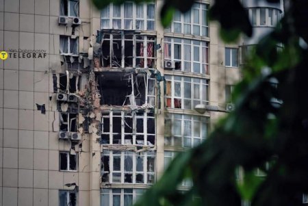 Ночные атаки Одессы и Киева: пожары, разрушения и пострадавшие (фоторепортаж)