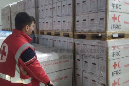 Из-за ночного ракетного обстрела Одесская область лишилась гуманитарной помощи Красного Креста (фото)
