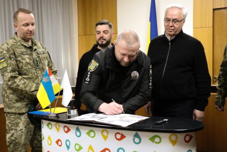 В Одессе погасили серию марок, посвященную «Гвардии наступления» МВД Украины (фото)
