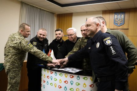 В Одессе погасили серию марок, посвященную «Гвардии наступления» МВД Украины (фото)