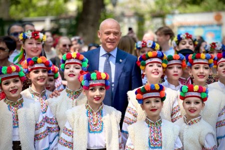 В Одессе отметили День вышиванки (фото, видео)