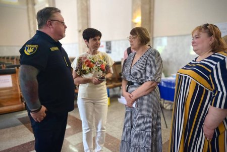 В Одессу пребывают переселенцы из зоны подтопления (фоторепортаж) 