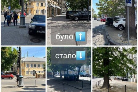 Смена организации дорожного движения на Греческой позволила открыть платную парковку (фото)