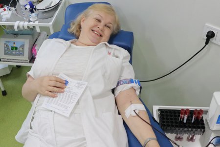 Более 100 одесских медиков сдали кровь за неделю (фото)
