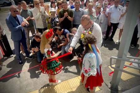 В Одессе тождественно открыли поликлинический корпус городской больницы № 8 (фото, видео)