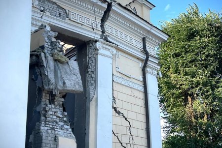 «Это нарушение международного гуманитарного права», — представитель ООН о поврежденном Спасо-Преображенском соборе (фото, видео)