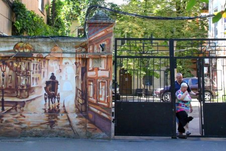 Прогулка по самому короткому в Одессе переулку Нахимова (фотопрогулка)