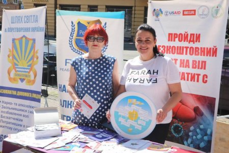 В ходе акции ко Всемирному дню борьбы с гепатитом около 90 человек прошли обследования (фото)