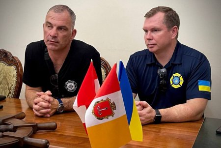 В Одессе будут проводить тренировки канадские специалисты «Пожарная помощь Украине» (фото)