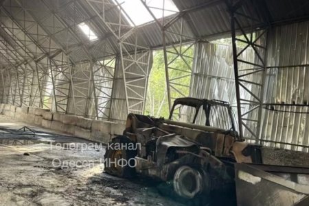 Россия обстреляла порт в Одесской области на Дунае (фоторепортаж)