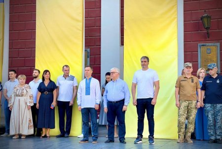 В Одессе отметили День Украинского флага (фоторепортаж) 