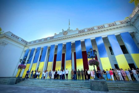В Одессе отметили День Украинского флага (фоторепортаж) 