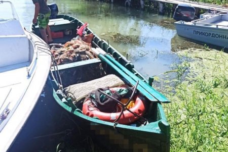 В Измаильском районе два браконьера незаконно выловили несколько краснокнижных севрюг (фото)