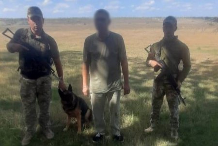 В Одесской области на границе с Молдовой один нарушитель выявлен в кукурузе, другого обнаружил служебный пес (фото)