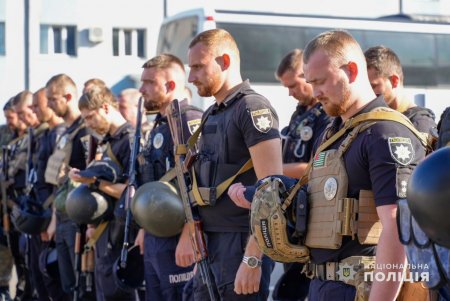 В Одессу вернулись полицейские, выполнявшие служебные задания на деоккупированной территории Херсонской области (фото)