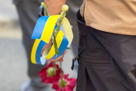 Одесситы простились с сотрудником городского департамента муниципальной безопасности Дмитрием Отставновым (фото)