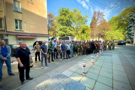 Одесситы простились с сотрудником городского департамента муниципальной безопасности Дмитрием Отставновым (фото)