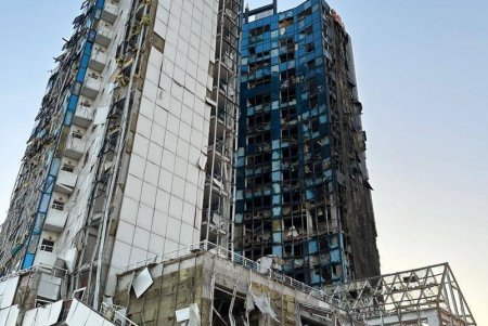 По факту разрушении Одесского морвокзала и гостиницы начато уголовное производство (фото)