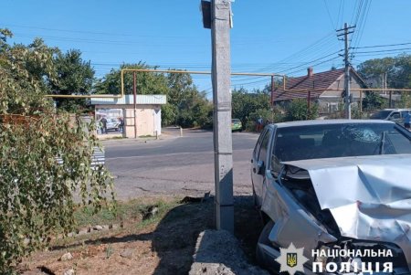 В Усатово иномарка столкнулась с внедорожником: травмировались водитель и трое детей (фото)