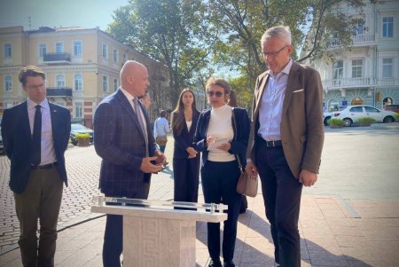 В Одессе с официальным визитом находится Посол Федеративной Республики Германия (фото, видео)