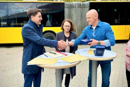 Новые низкопольные автобусы из Регенсбурга вскоре выйдут на одесские маршруты (фото)