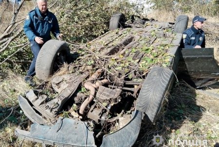 В Подольском районе перевернулась легковушка: погибли два человека (фото)