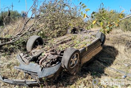 В Подольском районе перевернулась легковушка: погибли два человека (фото)