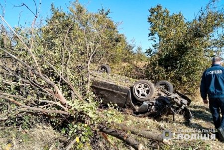В Подольском районе перевернулась легковушка: погибли два человека (фото)