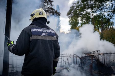 В Одессе при пожаре погиб мужчина (фото)