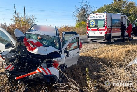 На трассе Одесса-Рени столкнулись два авто: один из водителей погиб на месте