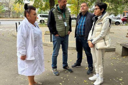 Два одесских медучреждения получили от международных партнеров мощные генераторы (фото, видео)