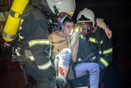 Кровь, раненые, оторванные конечности и крики о помощи: в Одесском цирке прошли гарнизонные пожарно-тактические учения (фото)