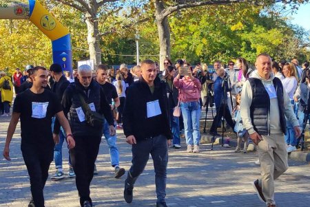 В городе прошел благотворительный забег для поддержки украинских ветеранов (фото)