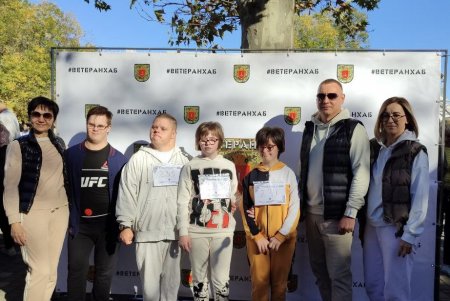 В городе прошел благотворительный забег для поддержки украинских ветеранов (фото)