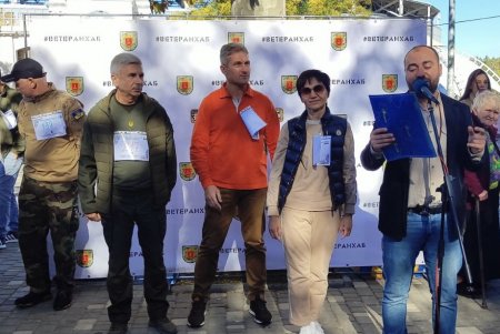 В городе прошел благотворительный забег для поддержки украинских ветеранов (фото)