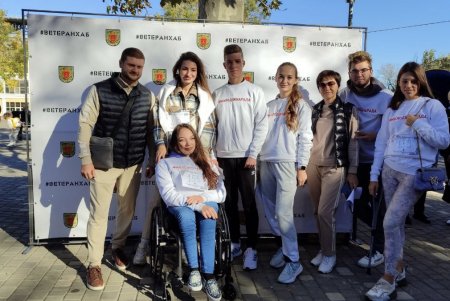 В городе прошел благотворительный забег для поддержки украинских ветеранов (фото)