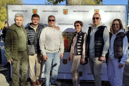 В городе прошел благотворительный забег для поддержки украинских ветеранов (фото)