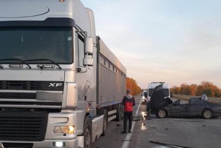 На трассе Одесса-Киев» легковушка врезалась в стоящий грузовик, один человек погиб (фото)