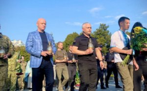 В Одессе торжественно освятили Мемориал погибшим Героям Украины (фото)