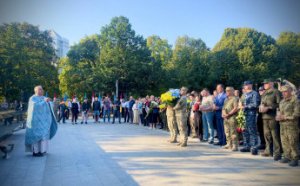В Одессе торжественно освятили Мемориал погибшим Героям Украины (фото)