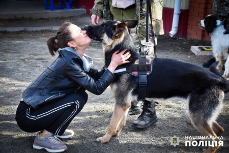 Полицейские-кинологи из Одесской области совместно со служебными собаками помогают правоохранителям реабилитироваться после ранений (фото, видео)