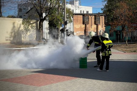  В одесских школах и детских садах отрабатывают механизм действий при сигнале «Воздушная тревога» и других опасных происшествий (фото, видео)