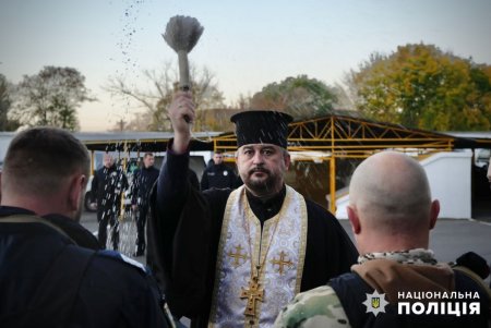 Одесские полицейские отправились на ротацию в Херсонскую область (фото)